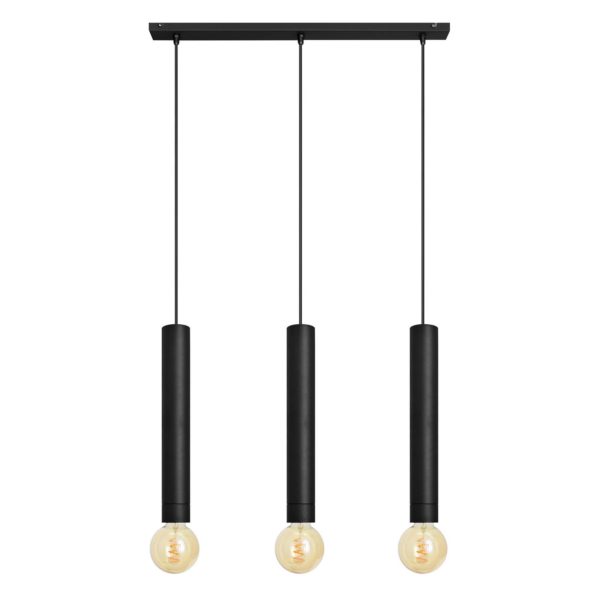 HELam Suspension Tuba, à 3 lampes HELam
