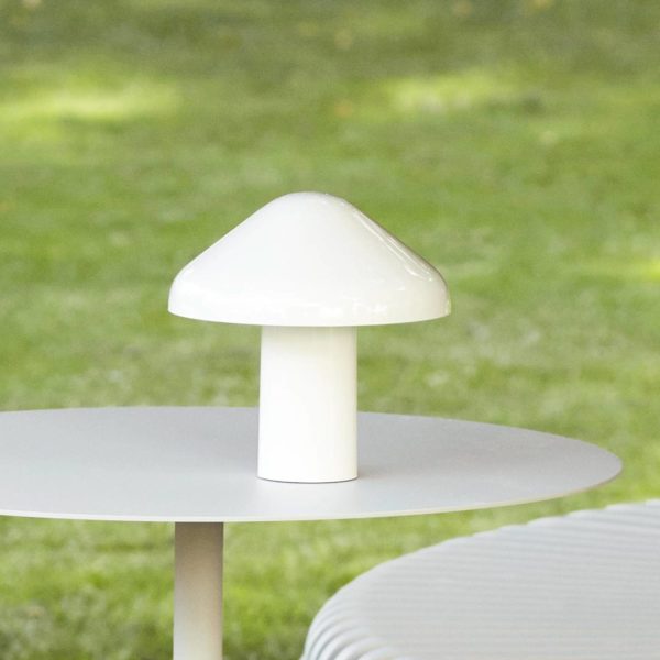 HAY Pao Portable lampe LED batterie, blanche Hay