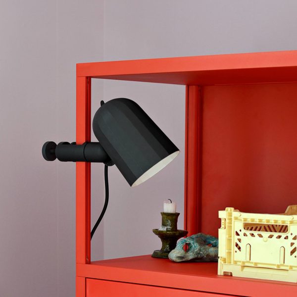 HAY Noc Clamp lampe à pince LED, gris foncé Hay
