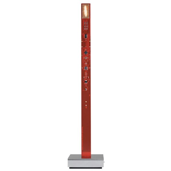 Ingo Maurer Lampe à poser LED innovante My New Flame, rouge Ingo Maurer