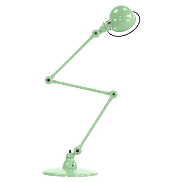 Jieldé Loft D9403 lampadaire articulé, vert menthe Jieldé
