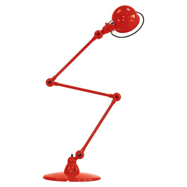 Jieldé Loft D9403 lampadaire articulé, rouge Jieldé