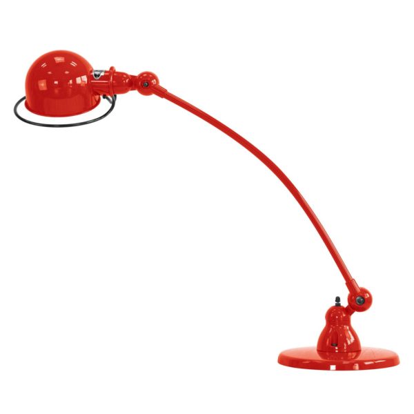 Jieldé Loft C6000 lampe à poser, arquée, rouge Jieldé