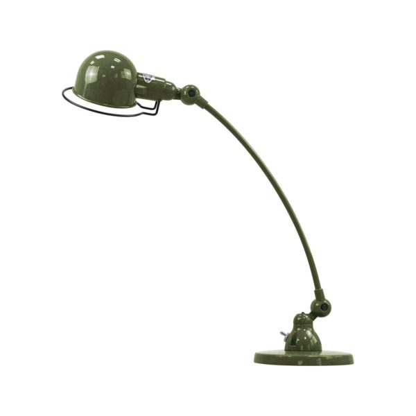 Jieldé Signal SIC400 lampe, pied 1 bras verte Jieldé