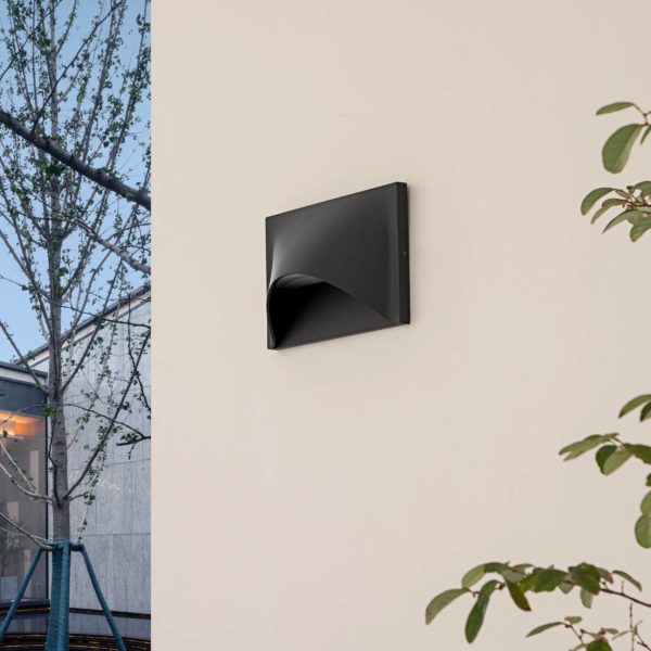 Lucande Gianovia applique d’extérieur LED, alu LUCANDE