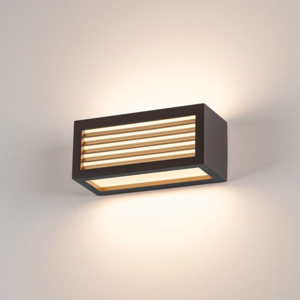 SLV Applique d’extérieur Box L E27, anthracite SLV