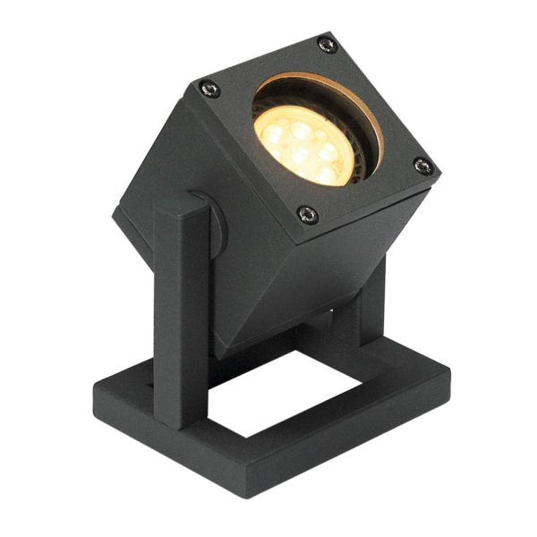 SLV Cubix I projecteur d’extérieur IP44 anthracite SLV