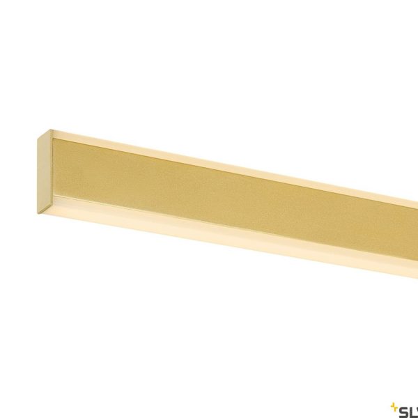 SLV One Linear Suspension LED, 140 cm, laiton SLV