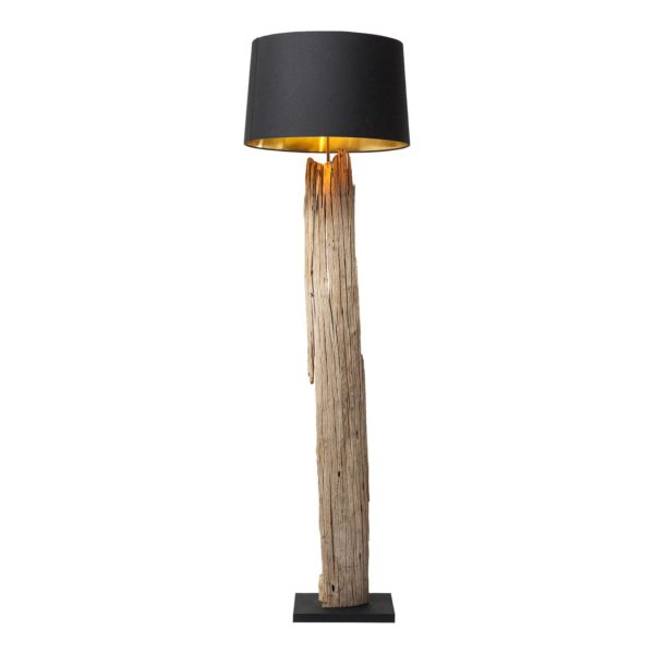 KARE Nature Straight lampadaire unique en bois Kare