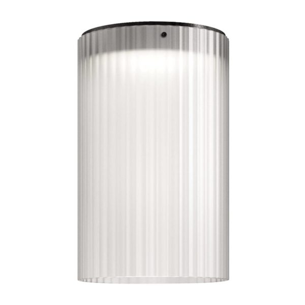 Kundalini Giass – plafonnier LED, Ø 30 cm, blanc Kundalini