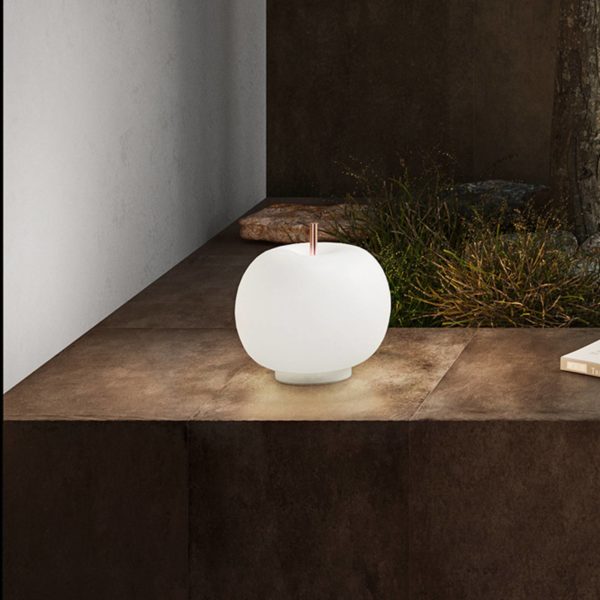 Kundalini Kushi 16 lampe à poser, Ø 16 cm, laiton Kundalini