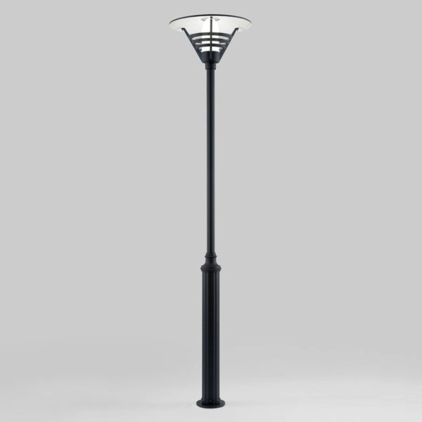 Konstsmide Lampadaire d’extérieur Gemini 517 noir Konstsmide