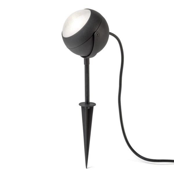 Konstsmide Lampe sur piquet LED Lecce, noire Konstsmide