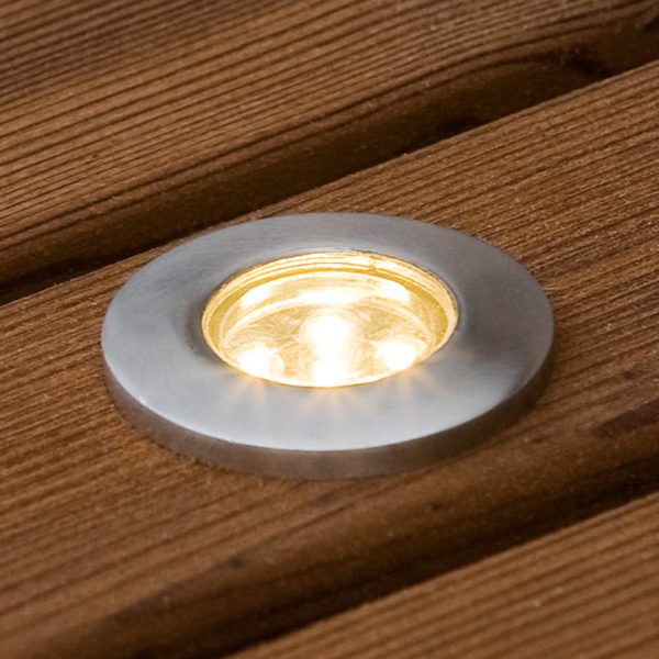 Konstsmide Mini lampe encastrable LED lot de 6 plat Konstsmide