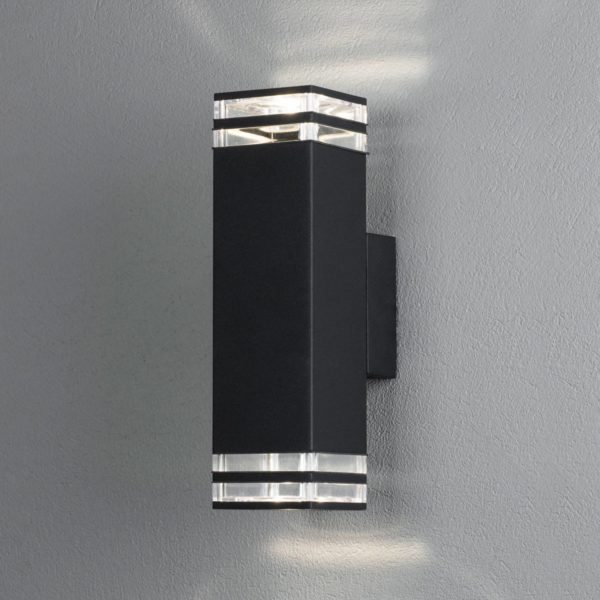 Konstsmide Applique d’extérieur Monza 2 l., hauteur 27,5 cm Konstsmide
