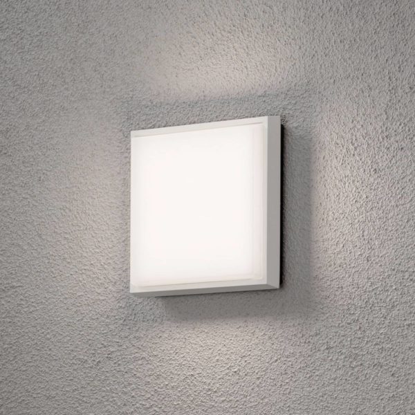 Konstsmide Applique d’extérieur LED Cesena, carrée Konstsmide