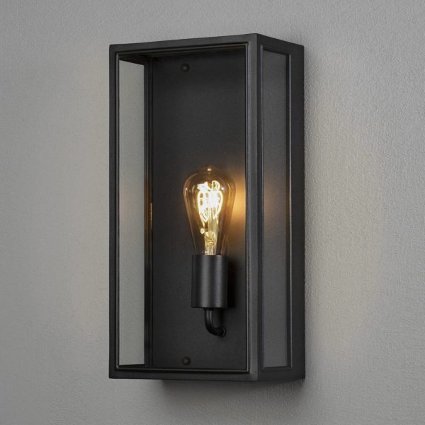 Konstsmide Applique d’extérieur Carpi noire, 20,5 x 40 cm Konstsmide