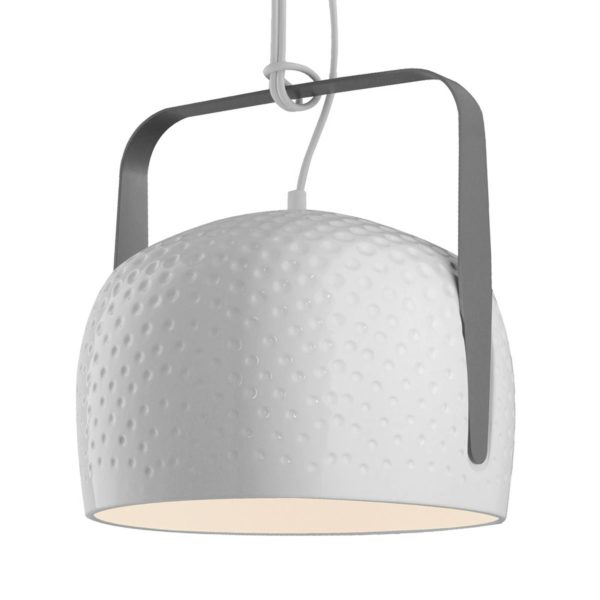 Karman Bag - suspension blanche Ø 32 cm structuré Karman