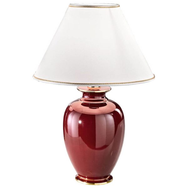 austrolux Lampe à poser Bordeaux hauteur 57cm diamètre 40cm austrolux