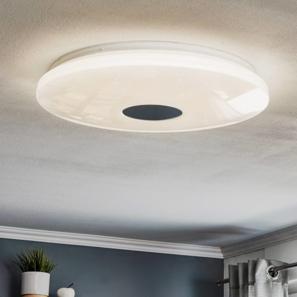 JUST LIGHT. Plafonnier LED Lavinia avec capteur 60 cm JUST LIGHT.
