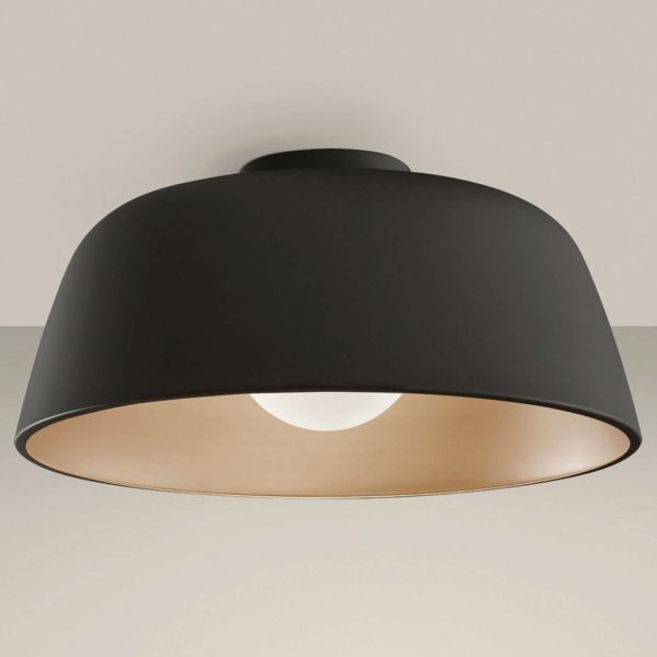 LEDS-C4 Miso plafonnier LED Ø 43,3 cm noir LEDS-C4