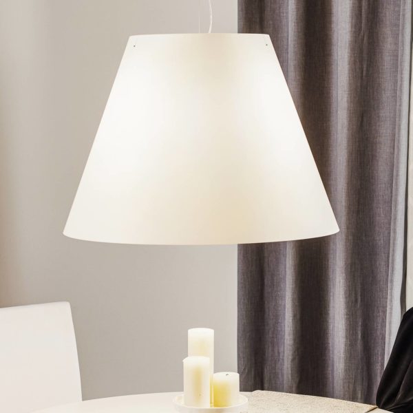 Luceplan Suspension Grande Costanza, blanc Luceplan