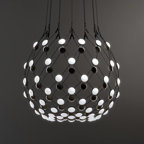 Luceplan Mesh suspension Ø 80 cm câble 5 m Luceplan