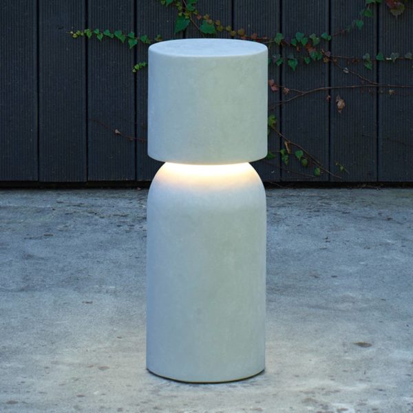 Luceplan Nui A luminaire de terrasse LED en béton DALI Luceplan
