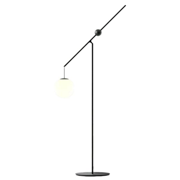 Luceplan Malamata lampadaire, noir mat Luceplan