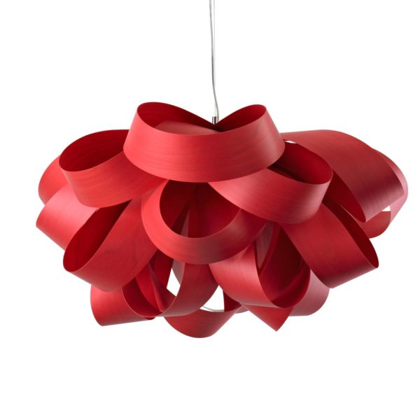 LZF LamPS LZF Agatha Small suspension, 78x76cm, rouge LZF LamPS