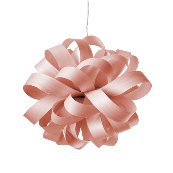 LZF LamPS LZF Agatha Ball suspension, 84×80 cm, rosée LZF LamPS
