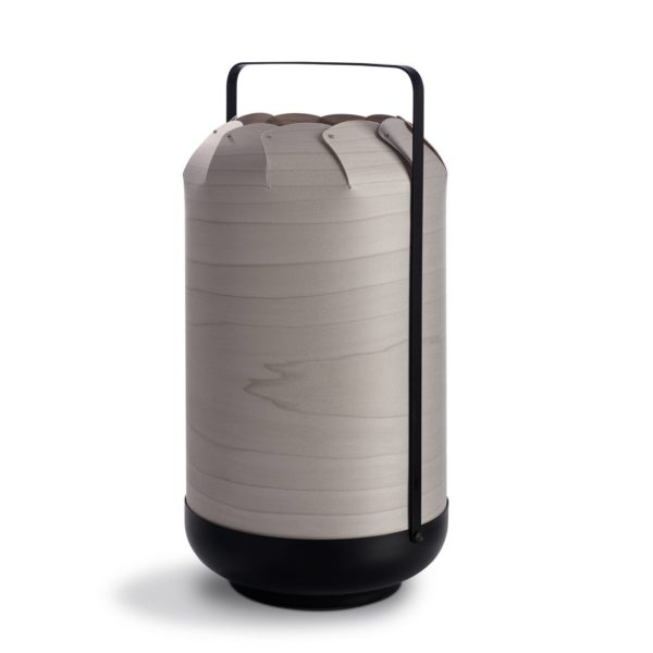 LZF LamPS LZF Chou Tall lampe à poser dimmable, grise LZF LamPS