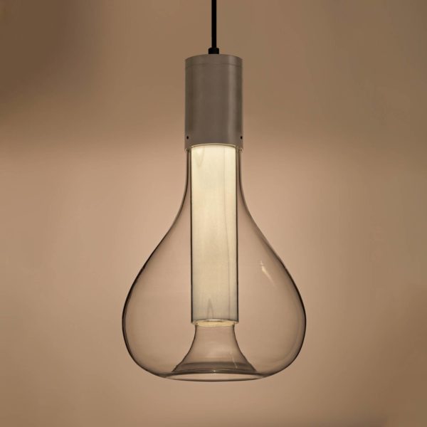 LZF LamPS LZF Eris suspension LED verre aluminium/ivoire LZF LamPS