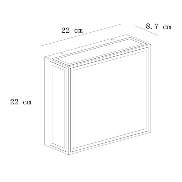 Lucide Plafonnier d’extérieur Dukan IP65, à 2 lampes Lucide