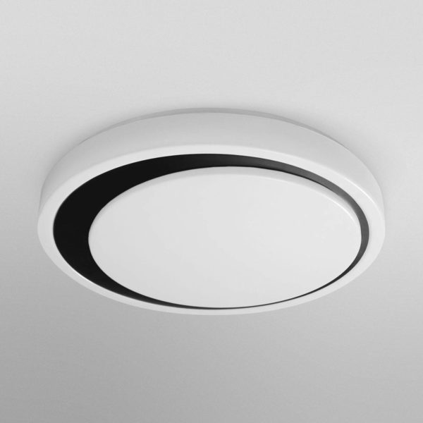 LEDVANCE SMART+ WiFi Orbis Moon CCT 48cm noir LEDVANCE SMART+