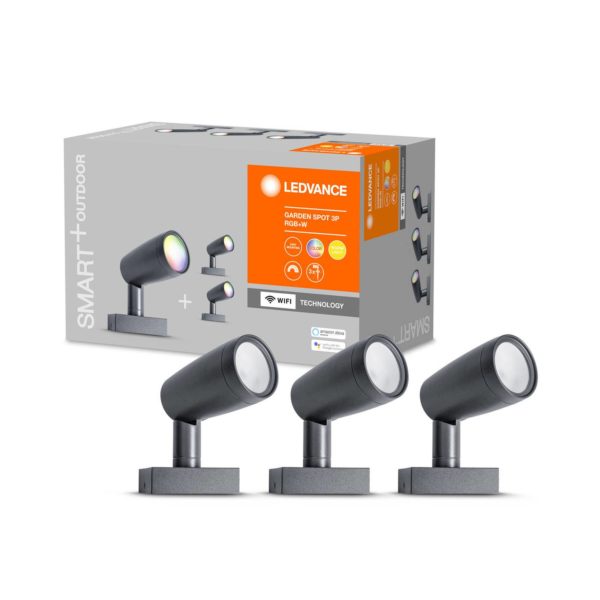 LEDVANCE SMART+ WiFi Garden Spot set de 3 pièces LEDVANCE SMART+