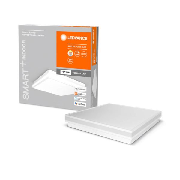 LEDVANCE SMART+ WiFi Orbis Magnet blanc, 45x45cm LEDVANCE SMART+