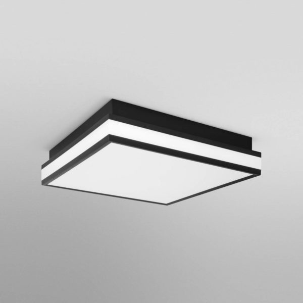 LEDVANCE SMART+ WiFi Orbis Magnet noir, 30x30cm LEDVANCE SMART+