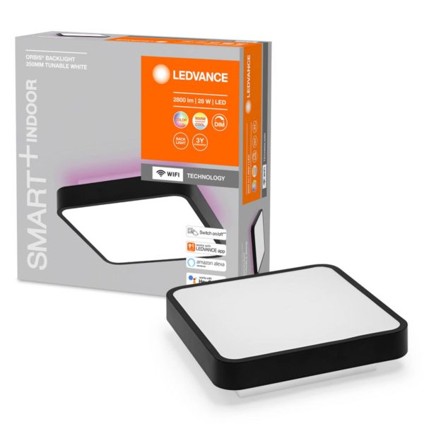 LEDVANCE SMART+ WiFi Orbis Backlight noir 35×35 LEDVANCE SMART+