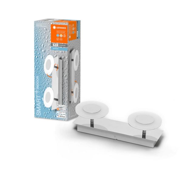 LEDVANCE SMART+ WiFi Orbis Wall Wave IP44 2 lampes LEDVANCE SMART+