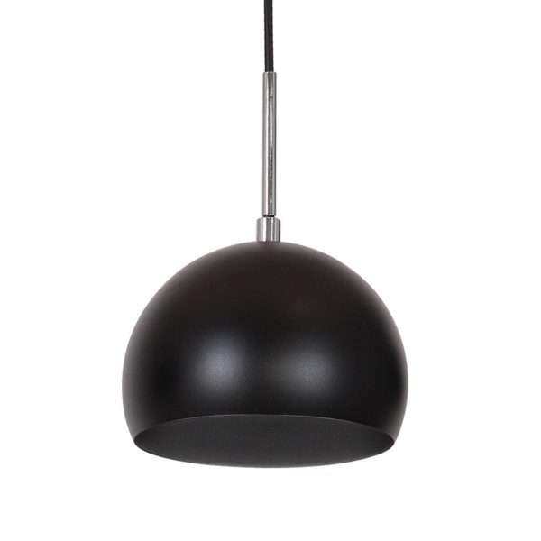 Luminex Suspension Cool, à 3 lampes allongée, noire Luminex