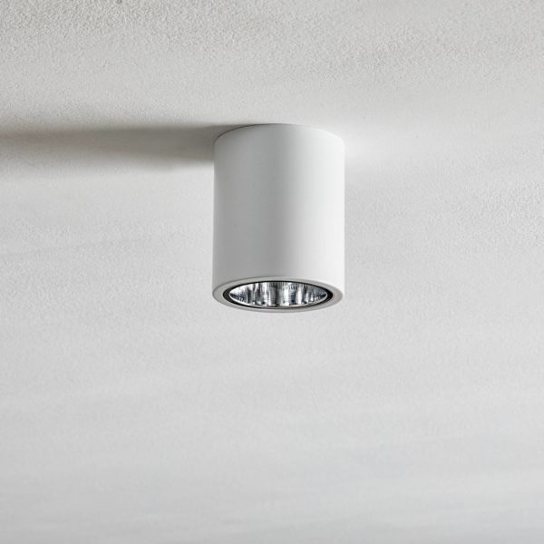 Luminex Spot pour plafond Downlight round en blanc, Ø 11 cm Luminex