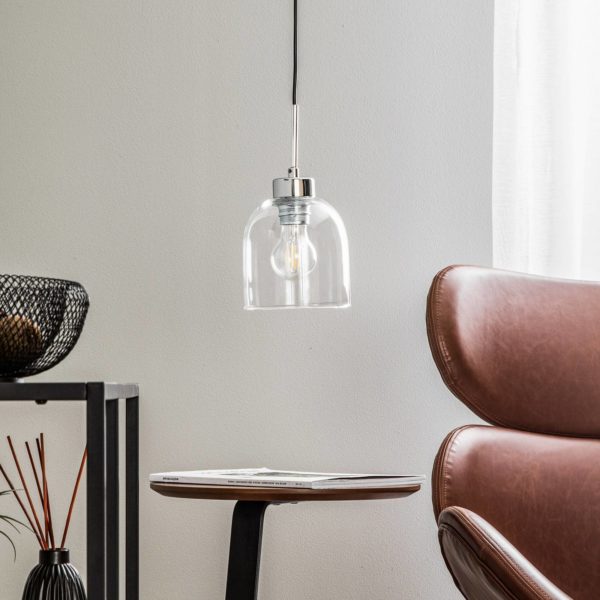Luminex Suspension Fill claire/chromée, 1 lampe Luminex
