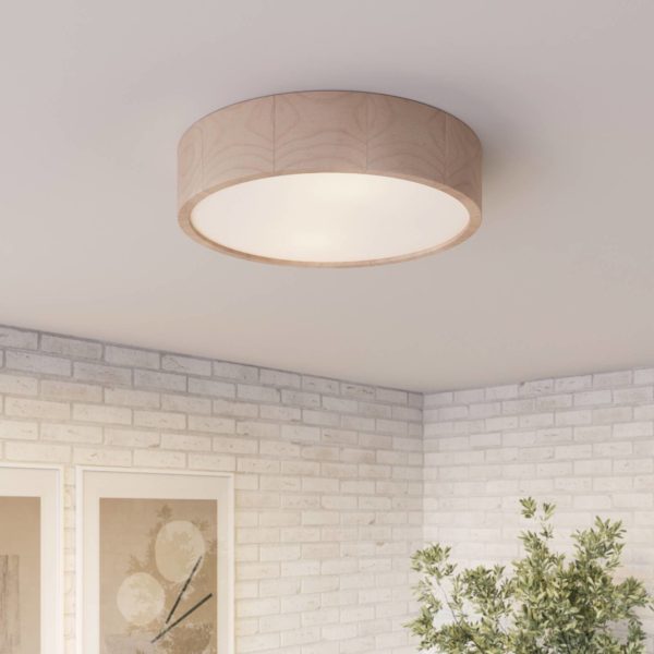 Envostar Kerio plafonnier, Ø 37 cm, blanc Envostar