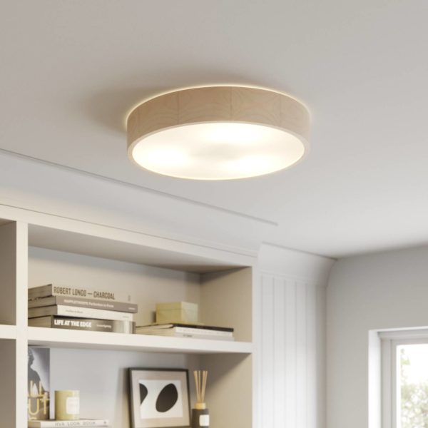 Envostar Kerio plafonnier, Ø 47 cm, blanc Envostar