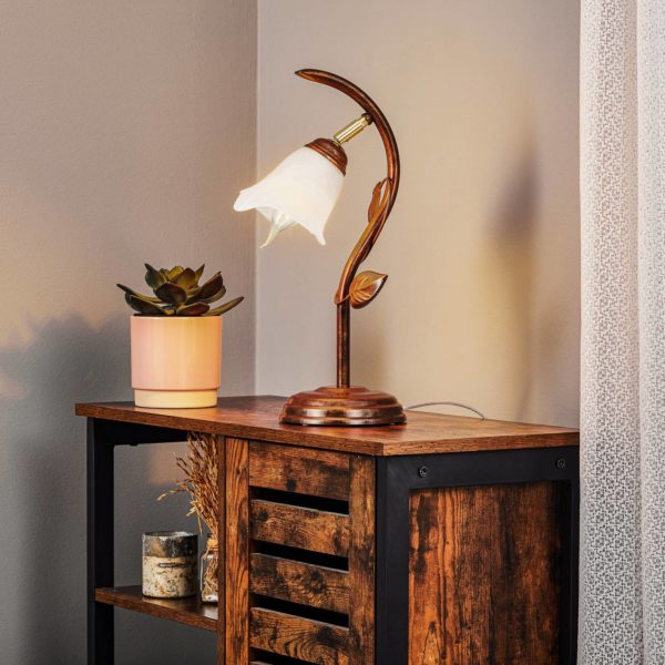 Lamkur Lampe à poser Siena style florentin, hauteur 40 cm Lamkur