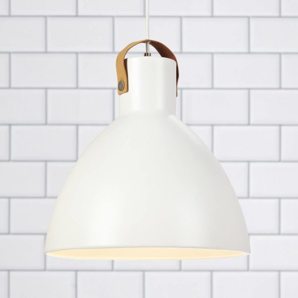 Markslöjd Suspension Eagle abat-jour en métal Ø 35 cm blanc Markslöjd