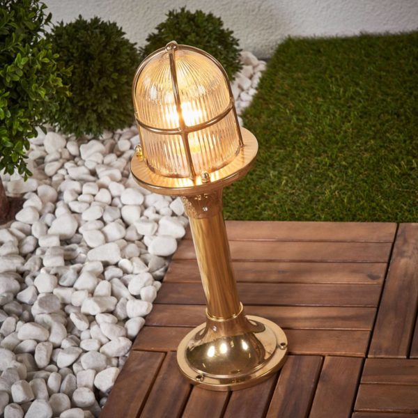 Moretti Luce Luminaire pour socle Ocean, laiton Moretti Luce
