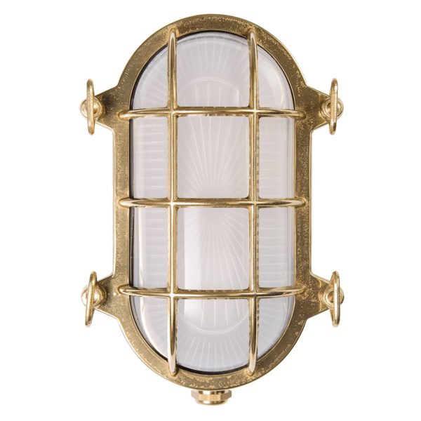 Moretti Luce Applique ovale Hook en laiton Moretti Luce