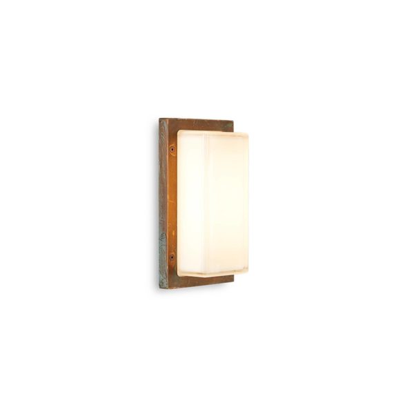 Moretti Luce Applique d’extérieur Ice Cubic 3410 laiton antique Moretti Luce
